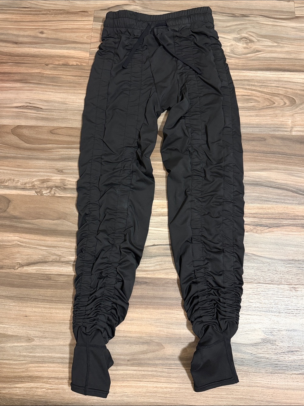 Agogie Legging Size M Black Wearable Resistance Pants +20 Workout Active Pull On